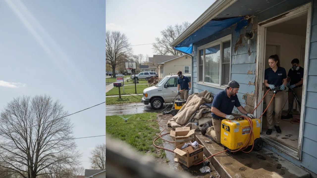 Basement Flood Cleanup in Dellroy, OH near me